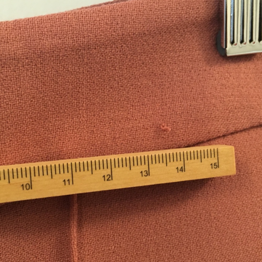 Smythe Pink Pantsuit Trousers pants in bisque Size 8 - Picture 4 of 11